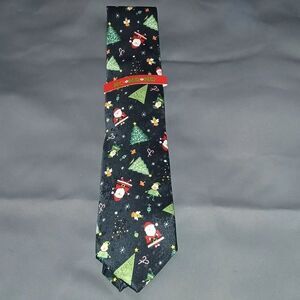 Christmas Santa Elf Christmas Tree  Angel, Candy Cane tie  NWT